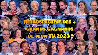 Redécouvrons les  grands champions de jeux TV de lannée 2023  🏆🏅💪 [upl. by Kassandra]