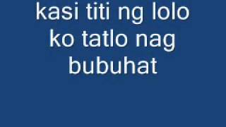 free style 2010 patigasan lyrics [upl. by Eiralam]