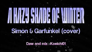 A HAZY SHADE OF WINTER冬の散歩道  Simon amp Garfunkelcover [upl. by Nolubez]