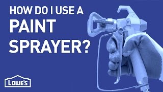 How Do I Use a Paint Sprayer  DIY Basics [upl. by Kevon261]