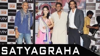 Ajay Devgn Arjun Rampal And Prakash Jha Talk About Satyagraha [upl. by Demona]