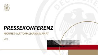 Pressekonferenz mit DFBDirektor Hannes Wolf zum Kinder und Nachwuchsfußball [upl. by Malory150]