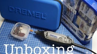 Unboxing Dremel 3000  100 teiliges Zubehör Set  deutsch [upl. by Nawed]