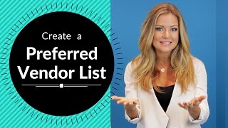 Create a Perferred Vendor List [upl. by Gunar]