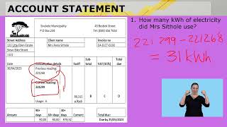 Maths Literacy Grade 11 Everyday Financial Documents Video 1 Segment 2 [upl. by Kcerb112]