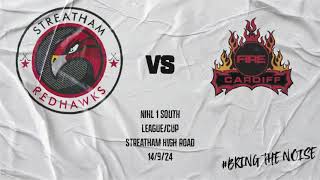 TAKING THE HIGHLIGHTS EP2 STREATHAM REDHAWKS V CARDIFF FIRE HIGHLIGHTS 14924 [upl. by Eselahc]