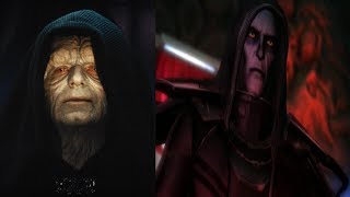 Versus Series Darth SidiousPalpatine VS VitiateSith Emperor [upl. by Amadeus]