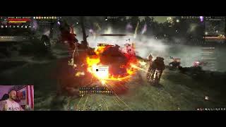 Black Desert Online 62 Awakening Striker in Boss Gear Farming Grinding Elvia Orcs with Awesome music [upl. by Irdua539]