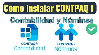 COMO INSTALAR CONTPAQ I CONTABILIDAD Y NOMINAS PASO A PASO  INSTALAR SQL PARA CONTPAQ I NOMINAS [upl. by Durno]