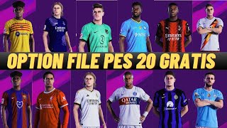 PES 2020  Next Season Patch 2024UPDATE OPTION FILE 2024 PS4 PS5  DOWNLOAD and INSTALLATION [upl. by Callean]