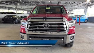 2020 Toyota Tundra 4WD 1794 Edition CrewMax 55 Bed 57L Natl [upl. by Nilrac555]