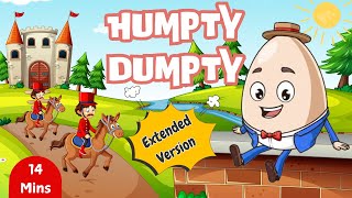 Fun Play Time with Humpty Dumpty Nursery Rhyme for Kids  Extended Version  Play Time [upl. by Tallbot99]