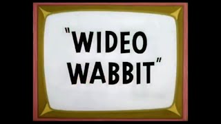 Wideo wabbit opening and closing with 1940s titles [upl. by Ahsal285]