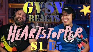 GVSV Reacts Ep004 Straight Veteran watches Heartstopper S1E5 For the First Time [upl. by Raquela935]