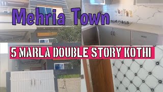 Mehria Town 5 Marla double story Kothi for sale  house for sale in mehria town attock [upl. by Petes758]