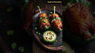 🥩🧀🧄🌶️ How to Cook Keto Beef Wrapped Jalapeno Poppers 🌿 Keto Beef Wrapped Jalapeno Poppers Recipe [upl. by Issiah]