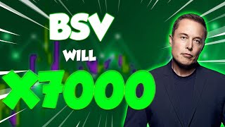 BSV PRICE WILL X7000 AFTER THIS MASSIVE UPDATE  BITCOIN SV PRICE PREDICTION amp NEWS [upl. by Volnay460]