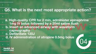 ACLS Megacode Scenario 3 Bradycardia to Ventricular Fibrillation to ROSC [upl. by Fredericka]