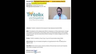 Trintellix vortioxetine major depressive disorder MDD [upl. by Oliviero]