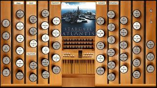 Stargate Atlantis Theme—Organ Cover  Sheet Music [upl. by Ellinej]