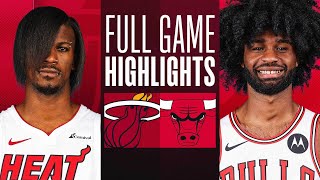 HEAT at BULLS  FULL GAME HIGHLIGHTS  November 20 2023 [upl. by Chev]