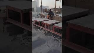 how to shift cement blocks with lifter machine industrial machine jatendramachinetools [upl. by Bunder]