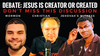 RARE DEBATE Christian vs Jehovahs Witness amp Mormon Debate Live Who is Jesus Is Jesus Created [upl. by Danielle922]