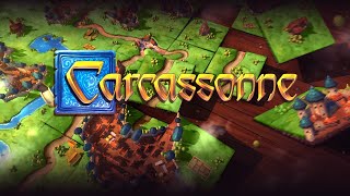 Carcassonne moja pierwsza rozgrywka multiplayer [upl. by Frankie868]