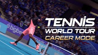 Tennis World Tour  Career Mode Trailer [upl. by Ahsilahk536]