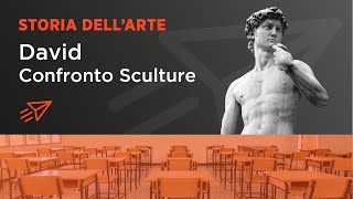 David  Confronto sculture [upl. by Yhtommit]