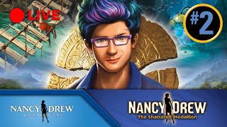 Nancy Drew The Shattered Medallion Part 2 LIVE  202324 Marathon [upl. by Halian300]