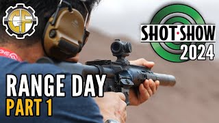 SHOT Show 2024 Range Day Part 1 [upl. by Rollo]