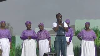 Gullah Geechee Ring Shout Folk Arts cultural Specialist Griffin Lotson master practitioner [upl. by Neeli]