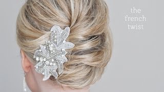 French Twist Tutorial [upl. by Massarelli107]