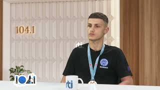 Omar Thaqi nga Prishtina 16 vjeçari që zë vendin e dytë në kampionatin e KICK  BOXIT [upl. by Ajit]