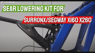 Seat Lowering Kit for Surron Light Bee X  Segway X160 X260 [upl. by Anippesuig]