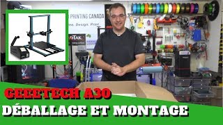 Geeetech A30  Montage et configuration [upl. by Anihsak]