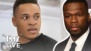 50 Cent Calls Out Power Star Rotimi  TMZ Live [upl. by Cinomod]