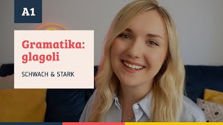 💡PRAVILNI SLABI I NEPRAVILNI JAKI GLAGOLI • NJEMAČKI A1 • Ajla Ramović [upl. by Odlopoel]