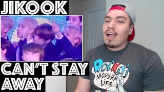 BTS JIKOOK Cant Stay Away Reaction [upl. by Nolyarb]