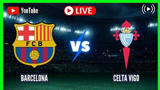 BARCELONA vs CELTA VIGO LIVE LALIGA 2023 2024 ROUND 6 SCOREBOARD [upl. by Mairhpe]