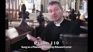 Plainsong Psalm 110 [upl. by Eulau]