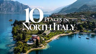 10 Most Beautiful Towns to Visit in Northern Italy 4K 🇮🇹  Underrated Places in Italy [upl. by Aerdnod]