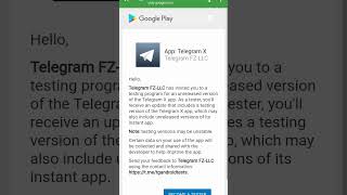 Telegram X beta program join 😍 smartphone despacito telegram [upl. by Akfir]