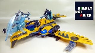 MEGA BLOKS DRAGONS UNIVERSE 95213 DUALBLAST DRAGON HUNTER SET RECENSIONE REVIEW ITA [upl. by Hcurab]