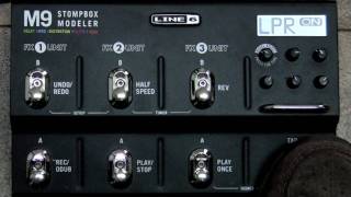 Line 6 M9 Looper demo [upl. by Pincus]