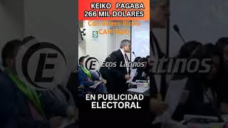 Fiscal explica que Keiko SI PAGABA Publicidad Electoral con dinero ilícito [upl. by Macleod543]