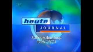 ZDF heute journal  SchlagzeilenLoop 1999  2001 [upl. by Lerner]