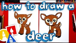 How To Draw A Baby Deer [upl. by Meingoldas]