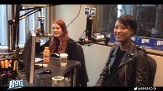 Icona Pop Talks Dating amp New Single quotAll Nightquot in B96 Interview [upl. by Nimesay76]